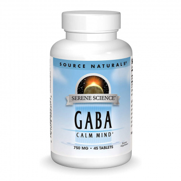 Source Naturals GABA 45 tablets