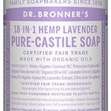 DR BRONNER'S CASTILE SOAP LAVENDER 8oz