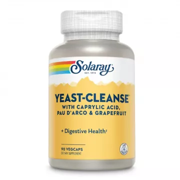 SOLARAY Yeast Cleanse 90 Veg Caps